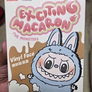 NEW Authentic Labubu Monsters Exciting Macaron vinly Blind Box